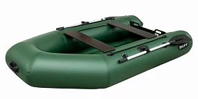 Моторная надувная Лодка ПВХ SibRiver (Сибривер) Skiff (Скиф) - 270 НДНД зелёный Моторная надувная Лодка ПВХ SibRiver (Сибривер) Skiff (Скиф) - 270 НДНД зелёный