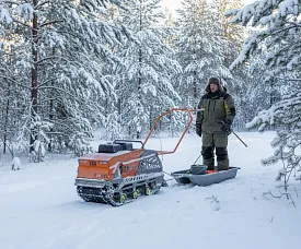 Мотобуксировщик SNOW-DOG ULTRA LK500 18 л.с.