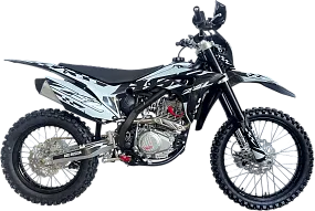 Эндуро / кроссовый мотоцикл BSE Z5 L White Black Эндуро / кроссовый мотоцикл BSE Z5 L White Black